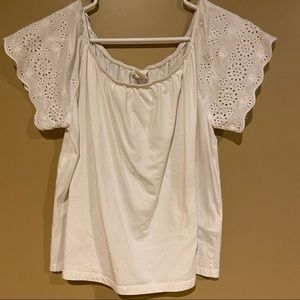 H&M off the shoulder shirt